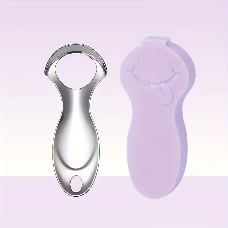 Stainless Steel Tongue Scraper